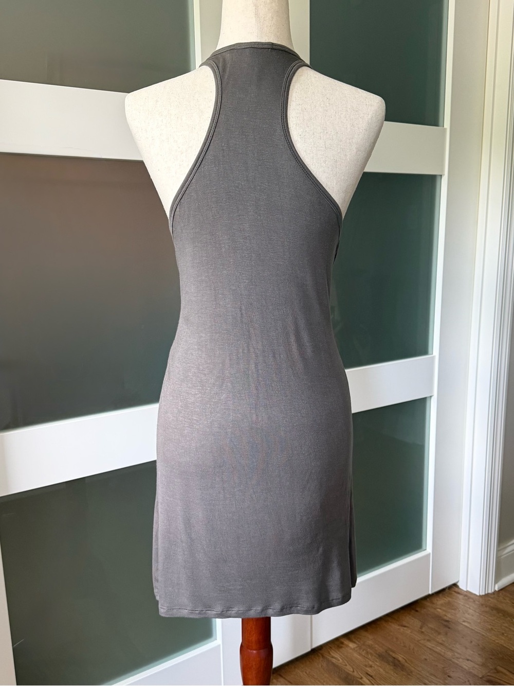 Bobycon Lightweight Sheer Razorback Tank-Slip Dress - Picture 4 of 10